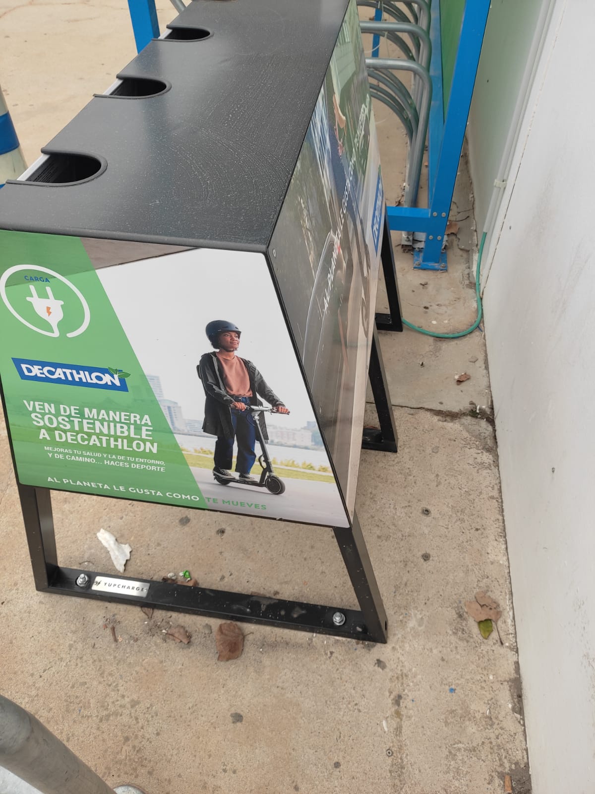 Station de stationnement sécurisé