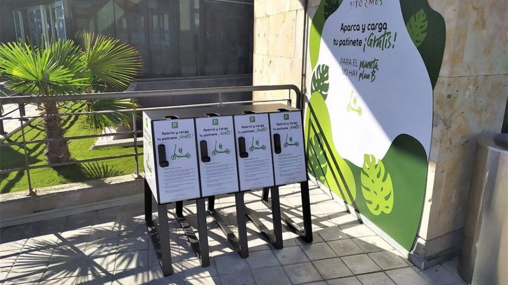 TRAP - Station de charge pour trottinettes électriques